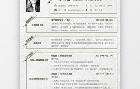 中专电子商务专业的简历